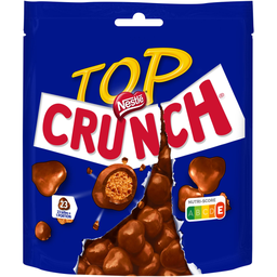 CRUNCH Bonbons de chocolat au lait cœur aux céréales croustillantes 230g