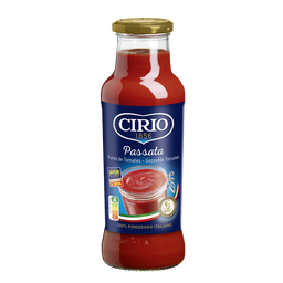 CIRIO Purée de tomate bouteille en verre de 700g