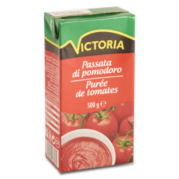 VICTORIA Purée de tomates en brique 500 g