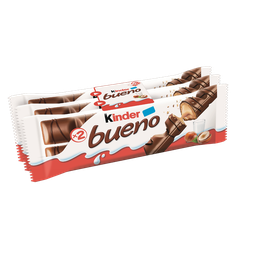 Kinder Bueno Barres Chocolatées 3X2 Barres 129G