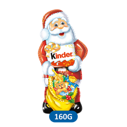 Kinder Chocolat Au Lait Moulage Père Noël 1 Pièce 160G
