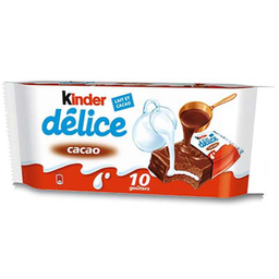 Kinder Pack X 10 Kinders Delice Cacao