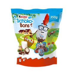 Kinder Schokobons Bonbons Chocolatés Fourrés Lait Et Noisettes Sachet 350G