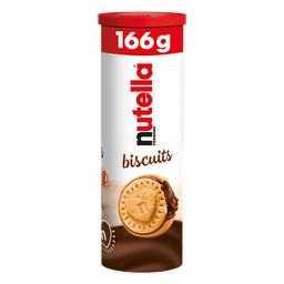 NUTELLA Galletas rellenas de crema de avellanas y cacao 166 g