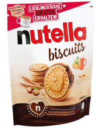 NUTELLA Galletas rellenas de crema de avellanas y cacao 304 g