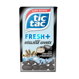 TIC TAC Fresh+ goût réglisse givrée 41 g