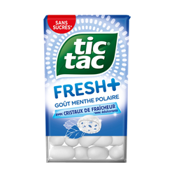 TIC TAC Fresh+ goût menthe polaire 41 g