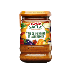 SACLA Sauce poivrons aubergines