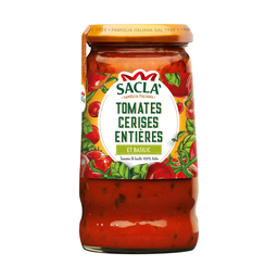 SACLA Sauce tomates cerises entières basilic
