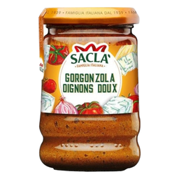 SACLA Sauce Gorgonzola oignons doux 190g