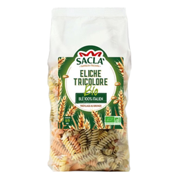 SACLA Pâtes eliche tricolore bio 500g