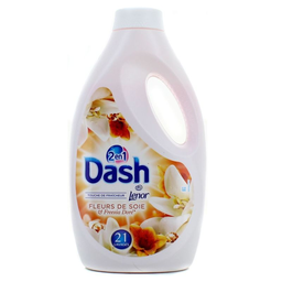 DASH Detergente Líquido Seda e Frésia 21 Lavagens 1.365 L