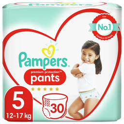 PAMPERS Pañales-braguita Talla 5, 76 unidades