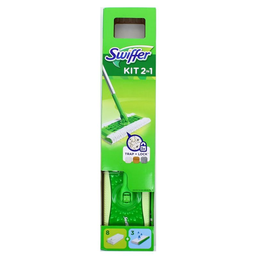 SWIFFER Kit inicial, le balai + 8 recharges