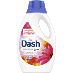 DASH Detergente Líquido Flor de Frangipani 23 Lavagens 1.265 L