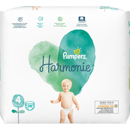 Pampers Harmonie Couches Taille 4 (9-14Kg) 28 Couches