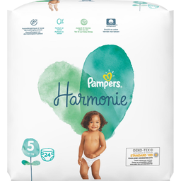 Pampers Harmonie Couches Taille 5 (+11Kg) 24 Couches