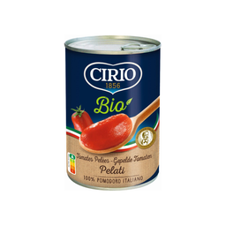 CIRIO Tomates entières pelées à la purée de tomates bio