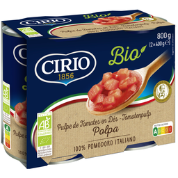 CIRIO Pulpe de tomates bio
