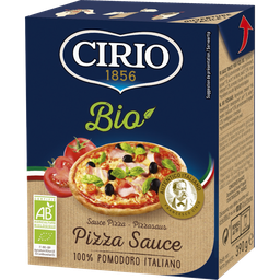 CIRIO Sauce pour pizza aux tomates italiennes bio en brique 390g
