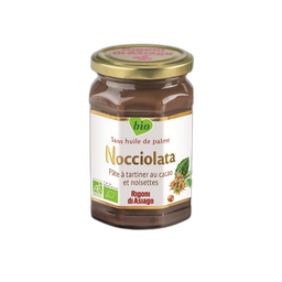 NOCCIOLATA Pâte à tartiner bio au cacao et noisettes sans huile de palme 350g