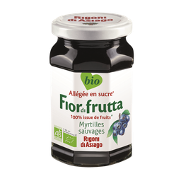 RIGONI DI ASIAGO Fiordifrutta confiture de myrtilles sauvages bio 250g