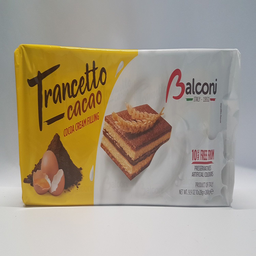 BALCONI Gâteaux Trancetto Mini Génoises Cacao 10 x 28 g