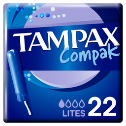 TAMPAX Tampones Compak Ligero x22