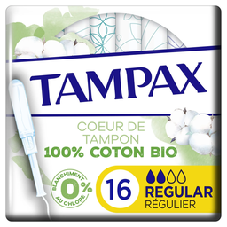 TAMPAX Tampones Cotton Regular 16 unidades