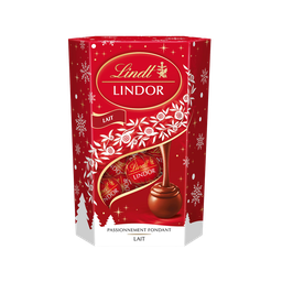 LINDT Lindor bouchées au chocolat au lait 200g