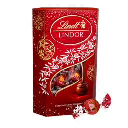 LINDT Lindor bouchées au chocolat au lait 337g