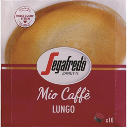 SEGAFREDO Café Lungo para máquina Mio 10 cápsulas 75 g