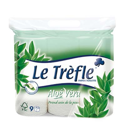 LE TREFLE Pap.Toil.9Rl Tref.Soft