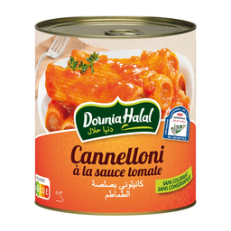 DOUNIA HALAL Cannelloni sauce tomate 800 g