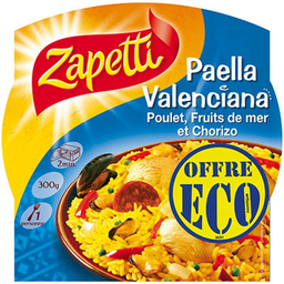 ZAPETTI zap paella poulet fdm Chorizo300g