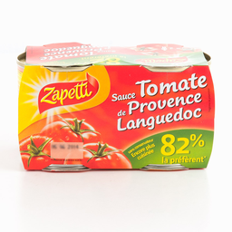 ZAPETTI Sauce aux tomates de Provence et Languedoc 2x190g