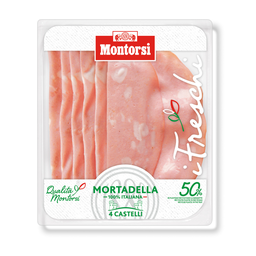 MONTORSI Mortadela Italiana IGP 6 Lonchas 120 g
