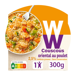 WEIGHT WATCHERS Couscous Oriental Poulet et Légumes 300 g