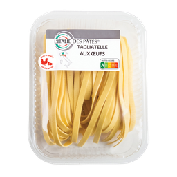 L'ITALIE DES PATES Pâtes fraîches Tagliatelles aux œufs L'ITALIE DES PATES