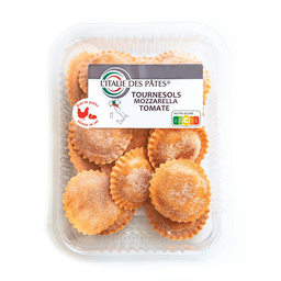 L'ITALIE DES PATES Pâtes Fraîches Tournesols Mozzarella Tomate L'ITALIE DES PATES