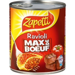 ZAPETTI Ravioli rico em carne de vaca 800 g