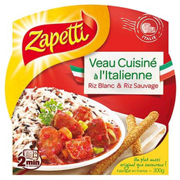 ZAPETTI Vitela à Italiana e Arroz 300 g