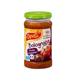 ZAPETTI Molho à Bolonhesa com Chalotas Confitadas 380 g