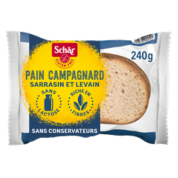 SCHAR Pan campestre sin gluten 240 g