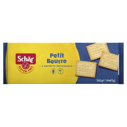 SCHAR Petit Beurre sin gluten 4 bolsitas de 41 g