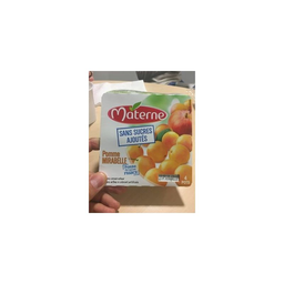 MATERNE Compota de Ciruela Mirabel 4 x 100 g