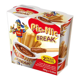 PIC-NIC BREAK Hazelnut and Biscuit Spread 2 x 50 g