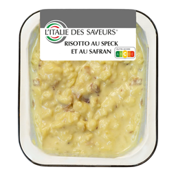 L'ITALIE DES SAVEURS Risotto com speck e açafrão 300 g