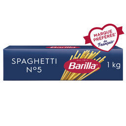 BARILLA Pâtes Spaghetti n°5 1 kg