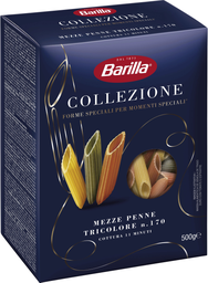 BARILLA Mezze Penne Tricolore 500 g